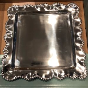 Mariposa Serving platter with Serving Knife